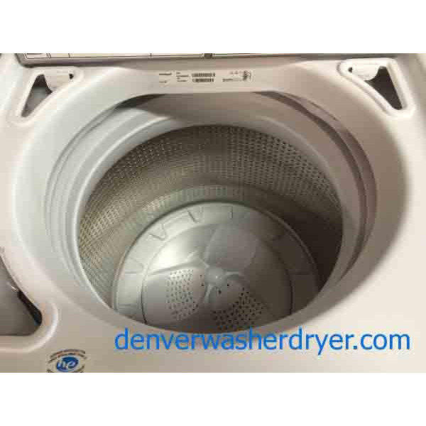 Whirlpool Cabrio Washer/Dryer, Excellent Well-Kept Units, Stainless Basket, he