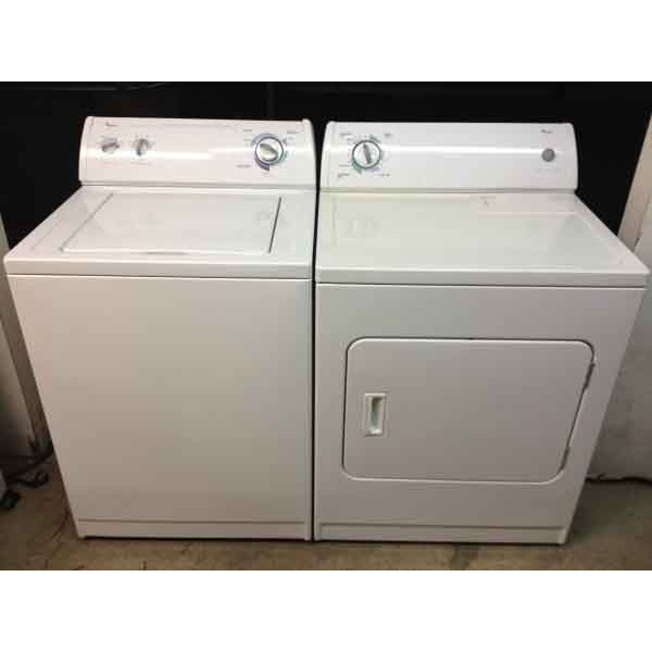 Stunning Whirlpool Washer/Dryer Set