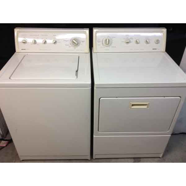 Matching Almond Beauties Kenmore Washer and Dryer