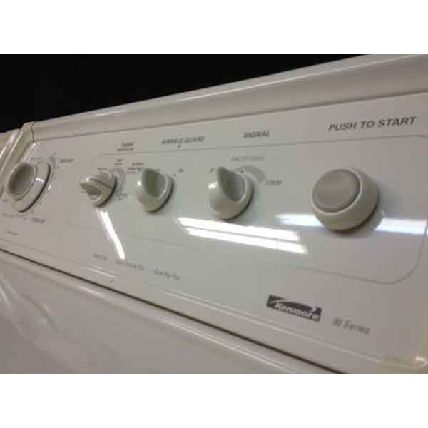 Matching Almond Beauties Kenmore Washer and Dryer