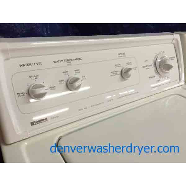 Kenmore 70 Series Washer/Dryer, Heavy Duty, Reliable
