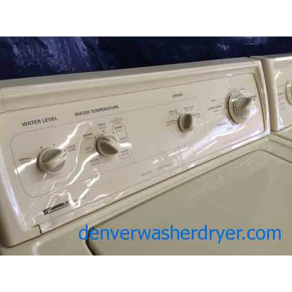 Beautiful, Matching, Bisque Washing Machine and Dryer 1788 Denver