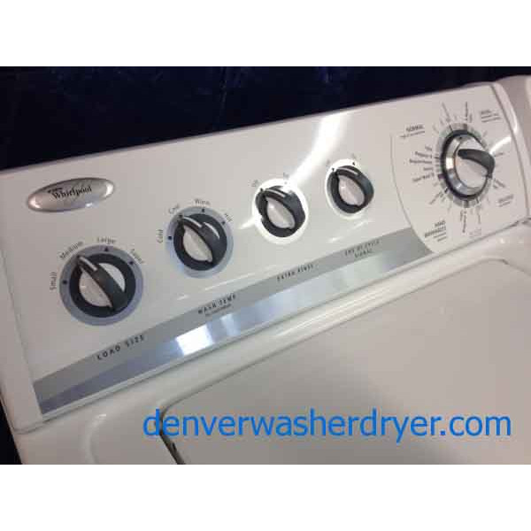 Fantastic Whirlpool Washer/Dryer, newer models