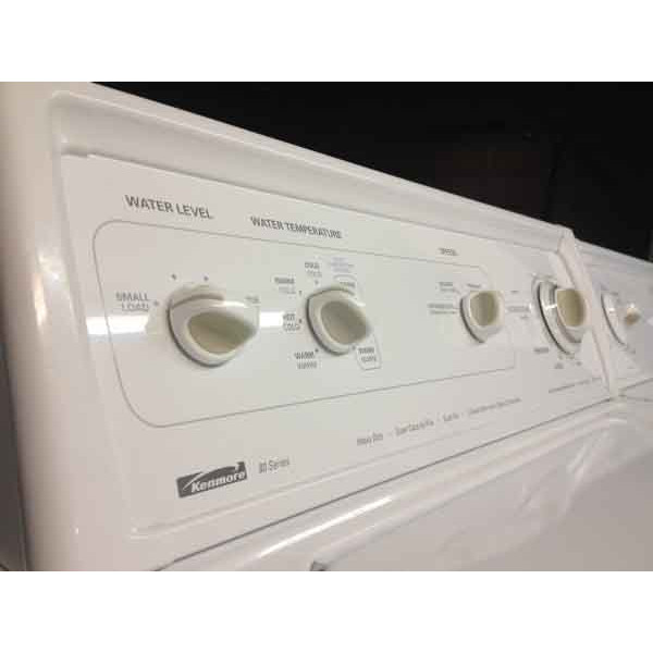 Solid Kenmore 80 Series Washer/Dryer, Matching Set