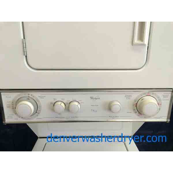Whirlpool Stack Washer/Dryer, 24 inch Thin Twin, Reconditioned 1794