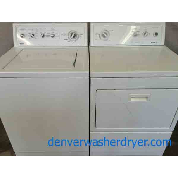 White Kenmore (Whirlpool) Direct-Drive Washer/Dryer Set, Beauties!