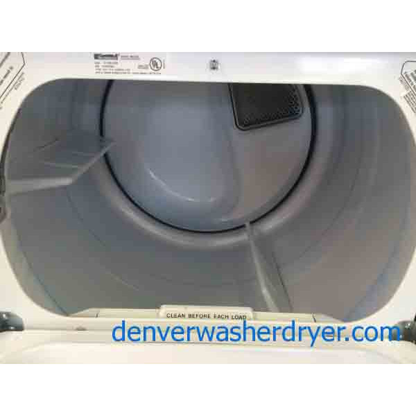 White Kenmore (Whirlpool) Direct-Drive Washer/Dryer Set, Beauties!