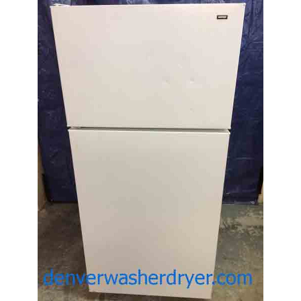 Hotpoint Refrigerator, 15 Cubic Foot, Good Shape