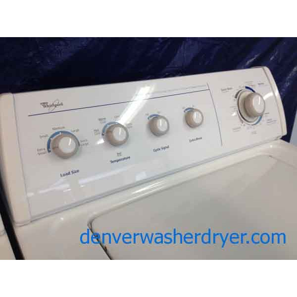 Whirlpool Ultimate Care II Washer/Dryer (gold dryer)