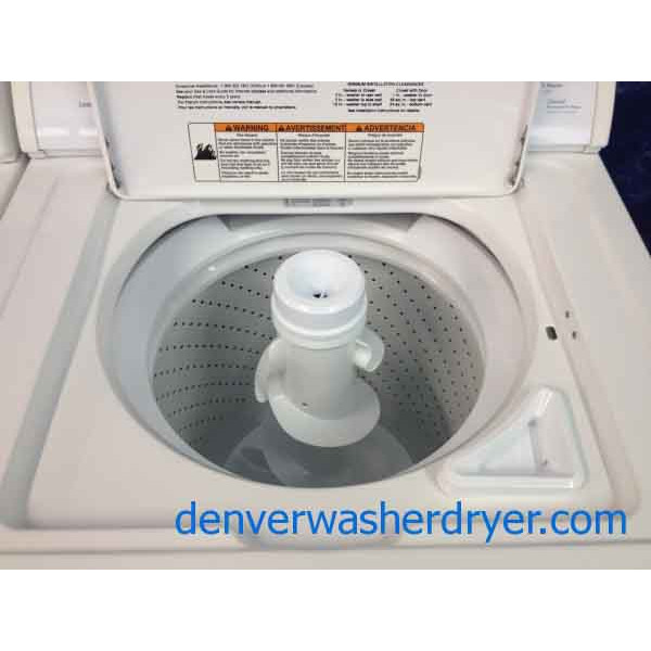 Whirlpool Ultimate Care II Washer/Dryer (gold dryer)