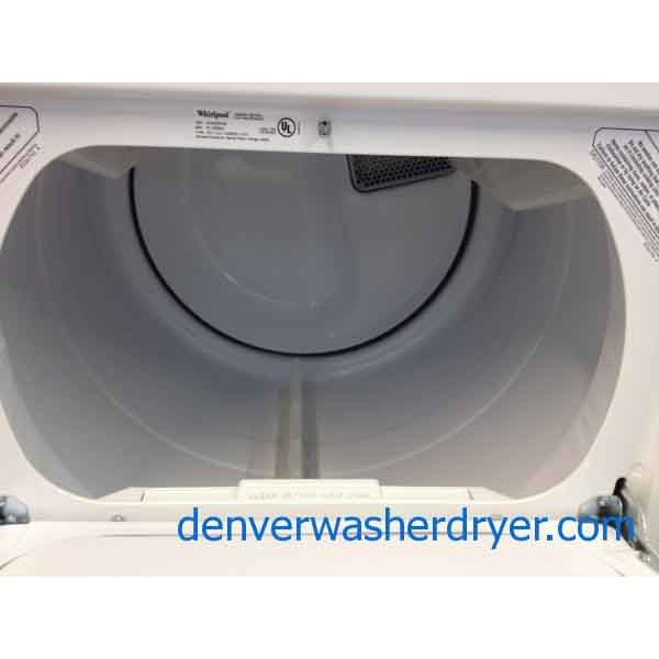 Whirlpool Ultimate Care II Washer/Dryer (gold dryer)