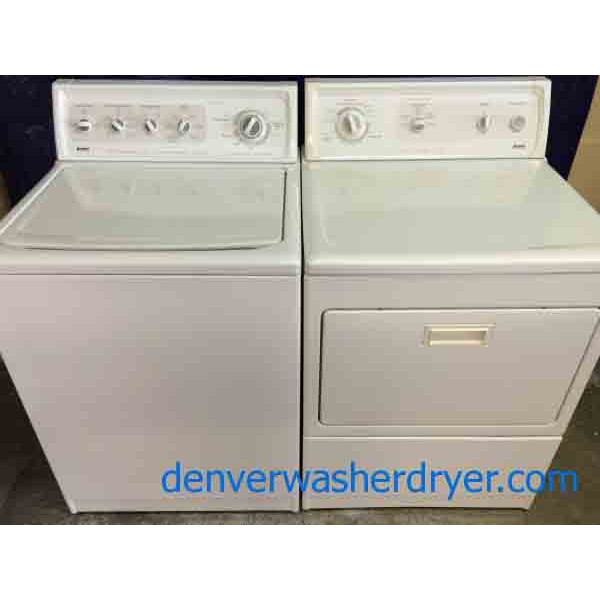 Kenmore Elite Washer/Dryer Set, Solid and Reliable, Super Clean