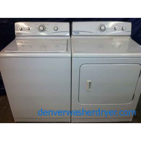 Maytag Legacy Series Washer/Dryer Set, Newer