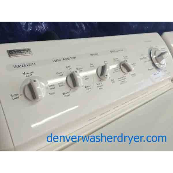 Kenmore Elite Washer/Dryer, Beige, Recent Style, Nice!