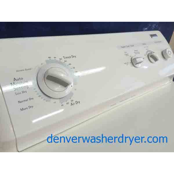 Kenmore Elite Washer/Dryer, Beige, Recent Style, Nice!