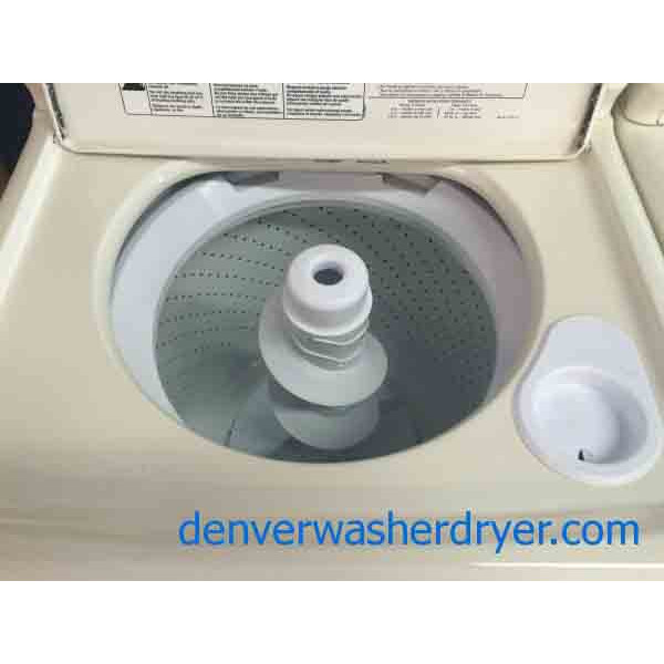 Kenmore Elite Washer/Dryer, Beige, Recent Style, Nice!