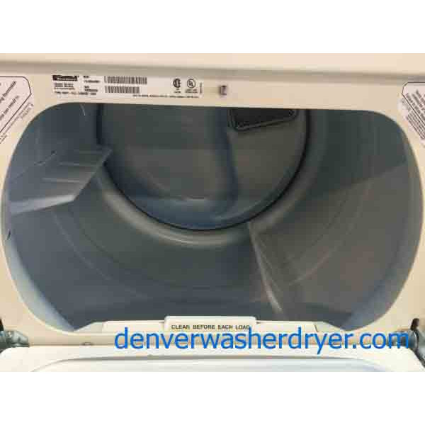 Kenmore Elite Washer/Dryer, Beige, Recent Style, Nice!