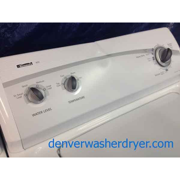 Kenmore 400 Series Washer/Dryer, matching, so nice and clean!