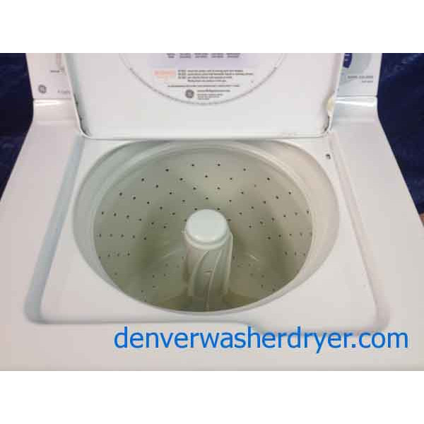GE Washer, Heavy Duty, Super Capacity 1095 Denver Washer Dryer