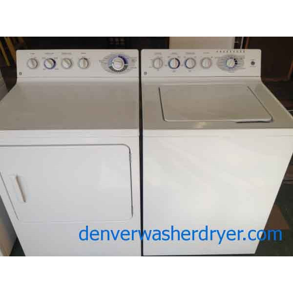GE Washer/Dryer, nice features, great condition