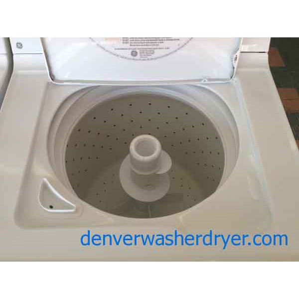 GE Washer/Dryer, nice features, great condition