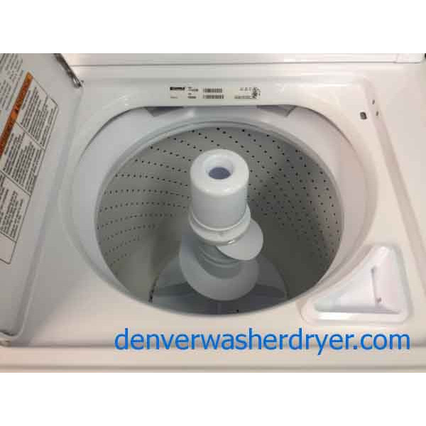 Kenmore 70 Series Washer/Dryer, super capacity plus