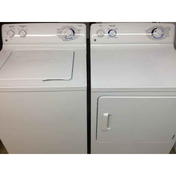 Glorious GE Washer/Dryer, Newer Models!
