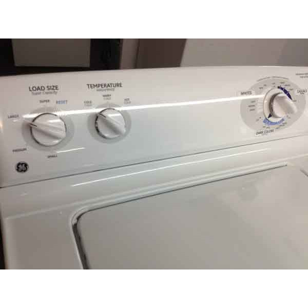 Glorious GE Washer/Dryer, Newer Models!