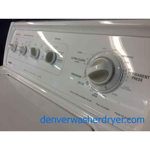 High End Kenmore 90 Series Washer/Dryer, Matching Set
