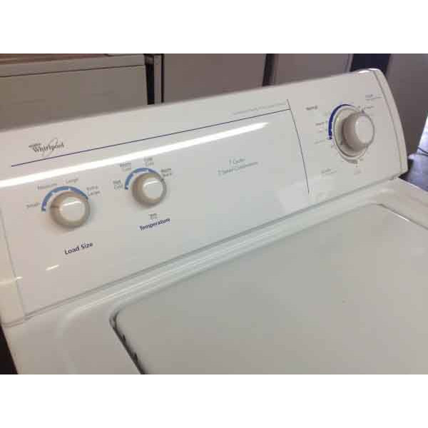 Whirlpool Washer/Dryer Commercial Quality