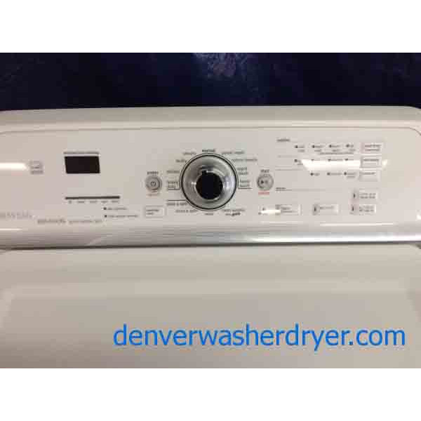 Maytag Bravos Washer/Dryer Set, High Efficiency, Quality Refurbished