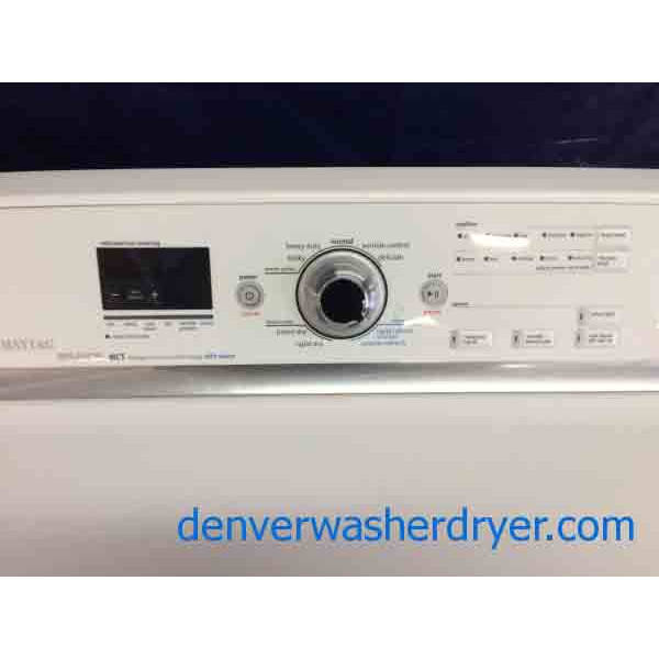 Maytag Bravos Washer/Dryer Set, High Efficiency, Quality Refurbished