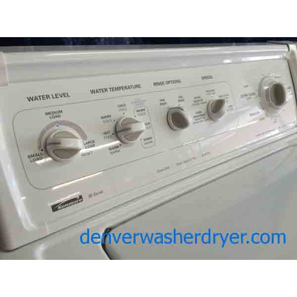 Kenmore 90 Series Washer/80 Series Dryer Set, Excellent Units!