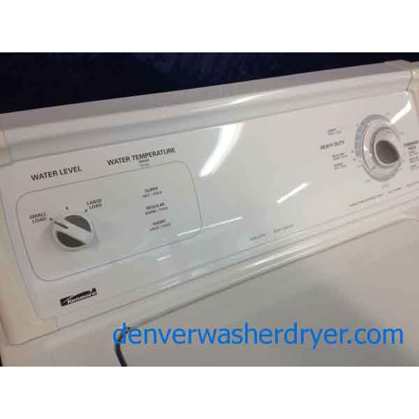 Kenmore Washer/Dryer Set, simple, solid, matching