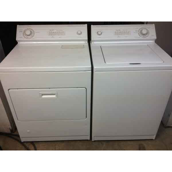 Whirlpool Ultimate Care Plus Washer/Dryer Set, Gas Dryer
