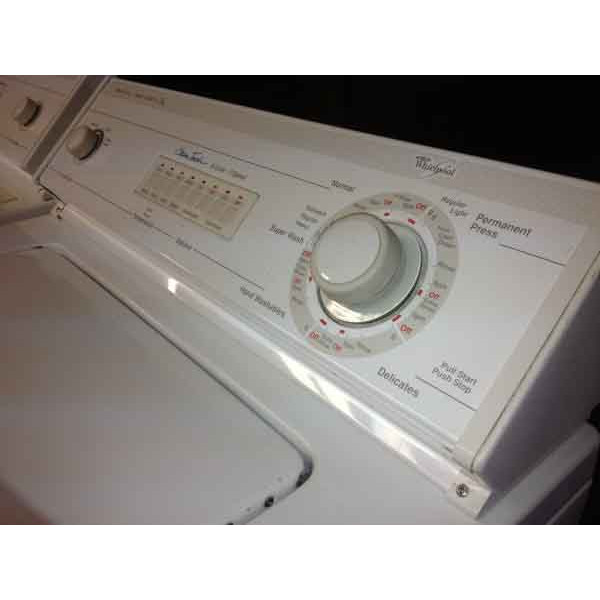 Whirlpool Ultimate Care Plus Washer/Dryer Set, Gas Dryer