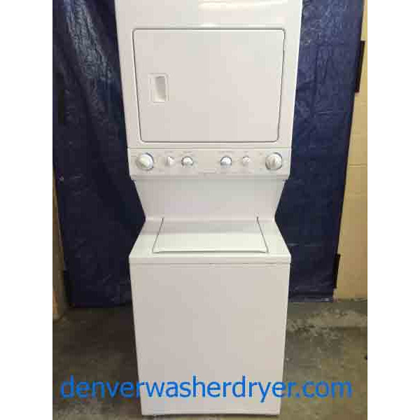 Frigidaire Stack Washer/Dryer Set, Super Capacity, Heavy Duty, Great Condition!