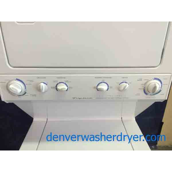 Frigidaire Stack Washer/Dryer Set, Super Capacity, Heavy Duty, Great Condition!