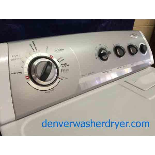 Whirlpool Washer/Dryer Set, Awesome Recent Style Units, Direct Drive, Heavy Duty
