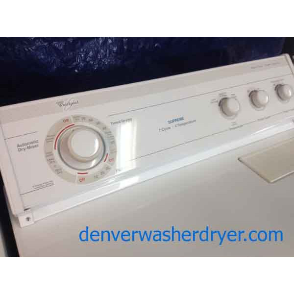 Whirlpool Washer/Dryer, Super Capacity Plus, Heavy Duty