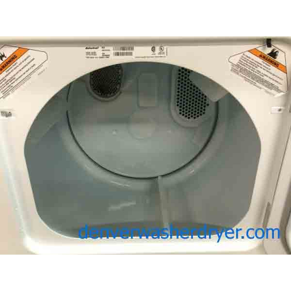 Admiral Washer/Dryer, by Whirlpool, Direct Drive, Recent Units