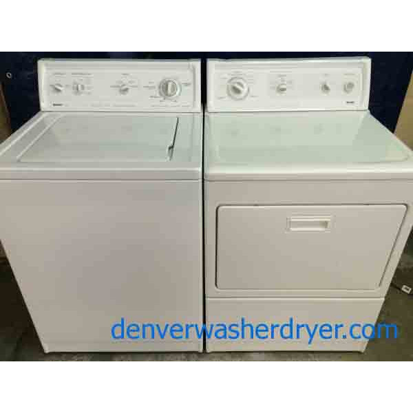 Kenmore 80 Series Washer/Elite Dryer Set, Very Reliable, Heavy Duty Direct Drive