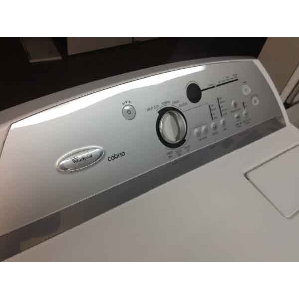 Whirlpool Cabrio Washer/Dryer, Like-New, Amazing