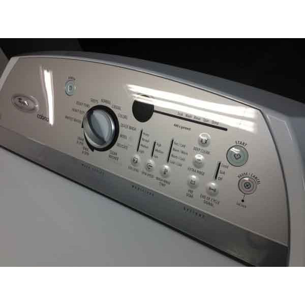 Whirlpool Cabrio Washer/Dryer, Like-New, Amazing