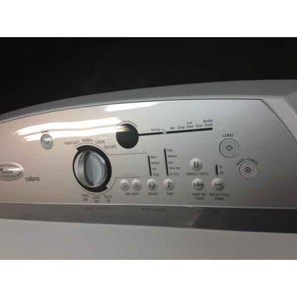 Whirlpool Cabrio Washer/Dryer, Like-New, Amazing