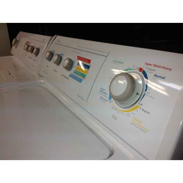 Solid Whirlpool Washer/Dryer, Matching Set