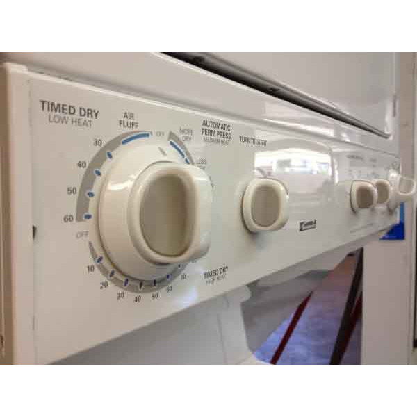 Newer Kenmore 27″ Full Sized Washer/Dryer Stackable