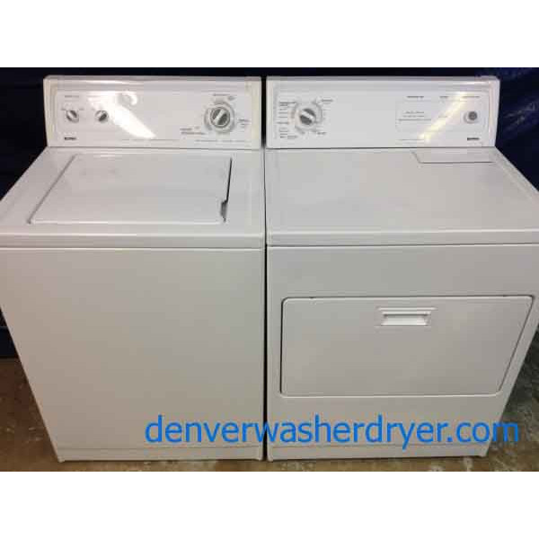 Kenmore Washer/Dryer, simple and great units