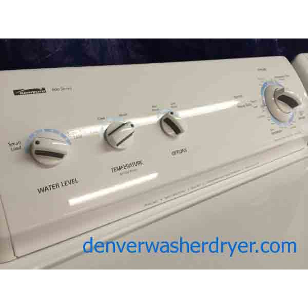Kenmore 600 Washer/Dryer Set, Recent Models, Super Nice!