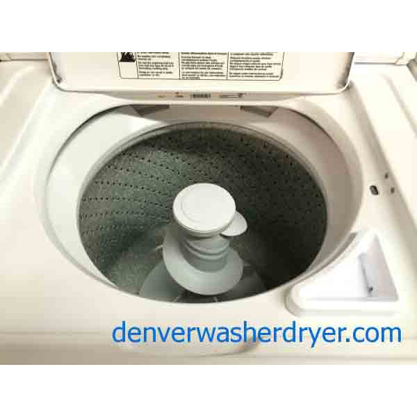 Whirlpool Commercial Quality Washer/Dryer Set, Super Capacity Plus